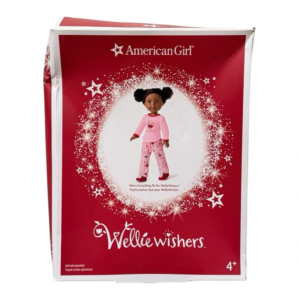 American Girl WellieWishers Christmas Pajama Set - Picture 1 of 3